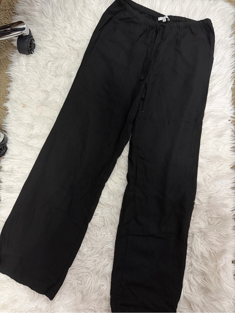 Women’s Black Drawstring Lounge Pants